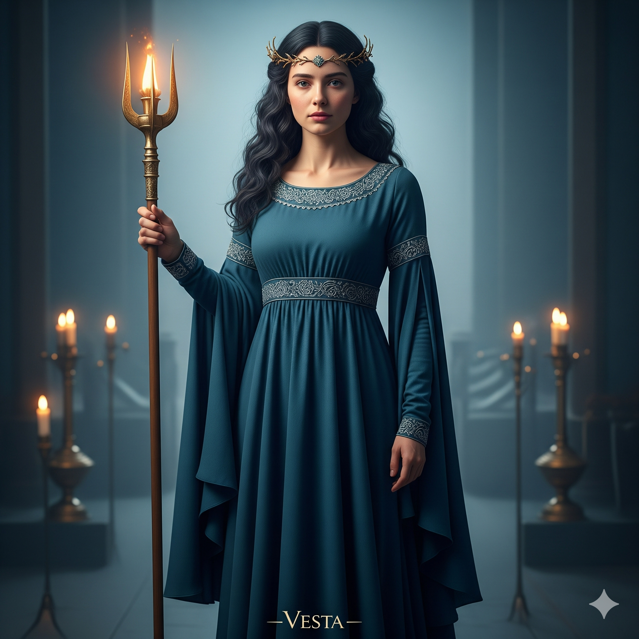 Vesta, la diosa romana del hogar